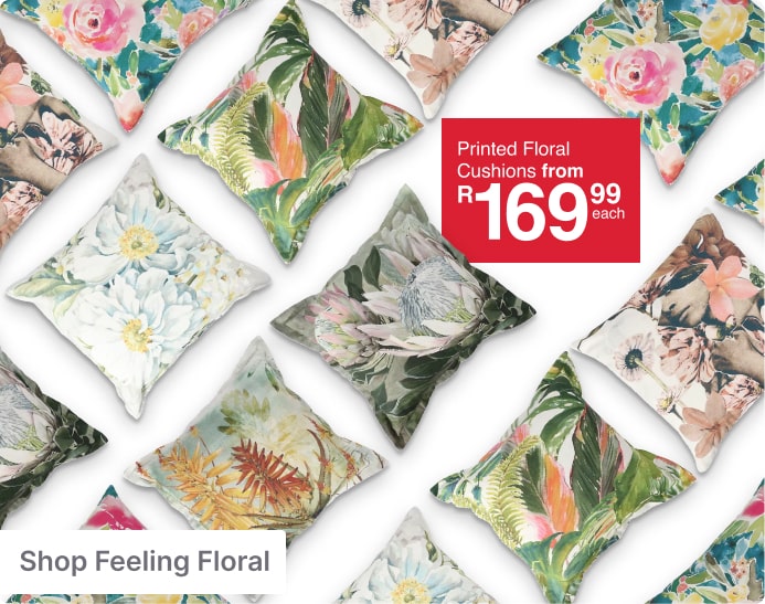 feeling floral cushion collection