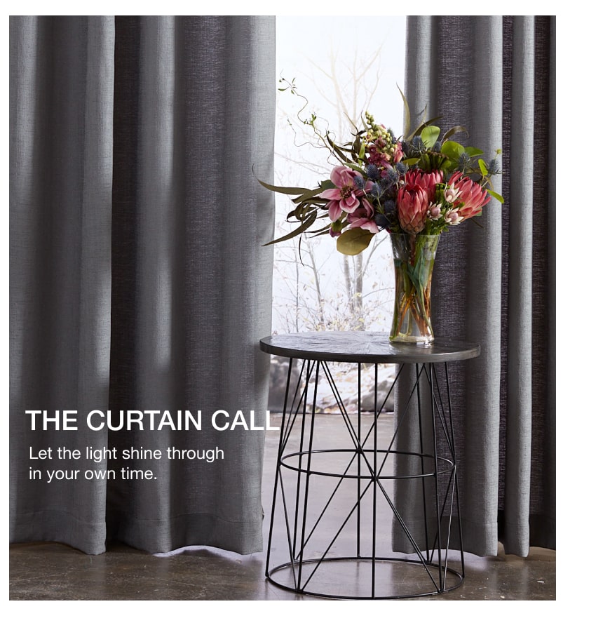 Hand up the drapes! Shop Mr Price Homes curtains and blinds range