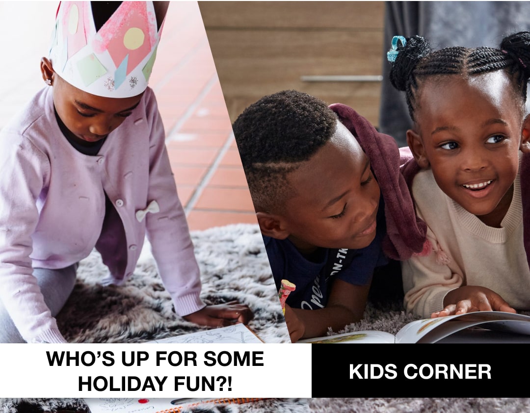 kids corner. Kids holiday fun