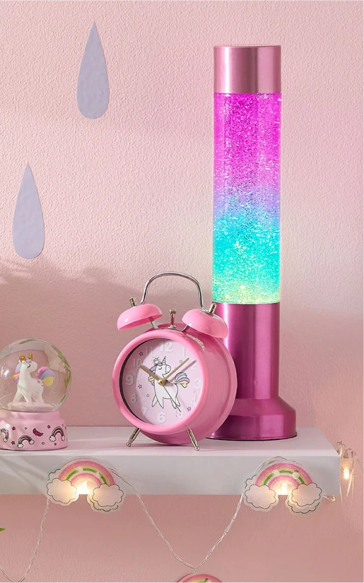 kids lamps and clocks