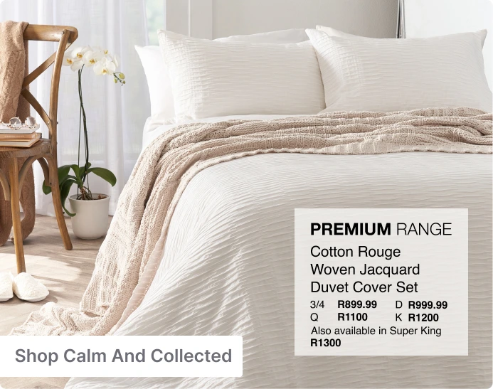 calm and collected bedroom collection
