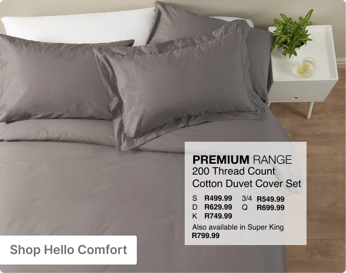 hello comfort bedroom collection