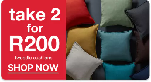 tweedle cushions promo