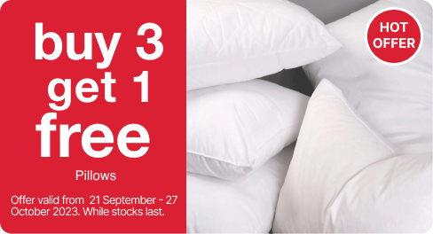 free pillow offer promo