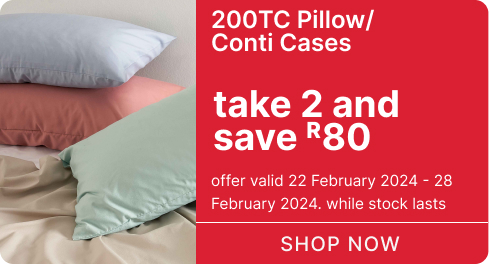 shop pillow/conti cases promo