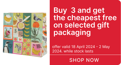 shop gift packaging promo