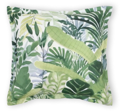 shop Printed Nijo Leaf Scatter Cushion