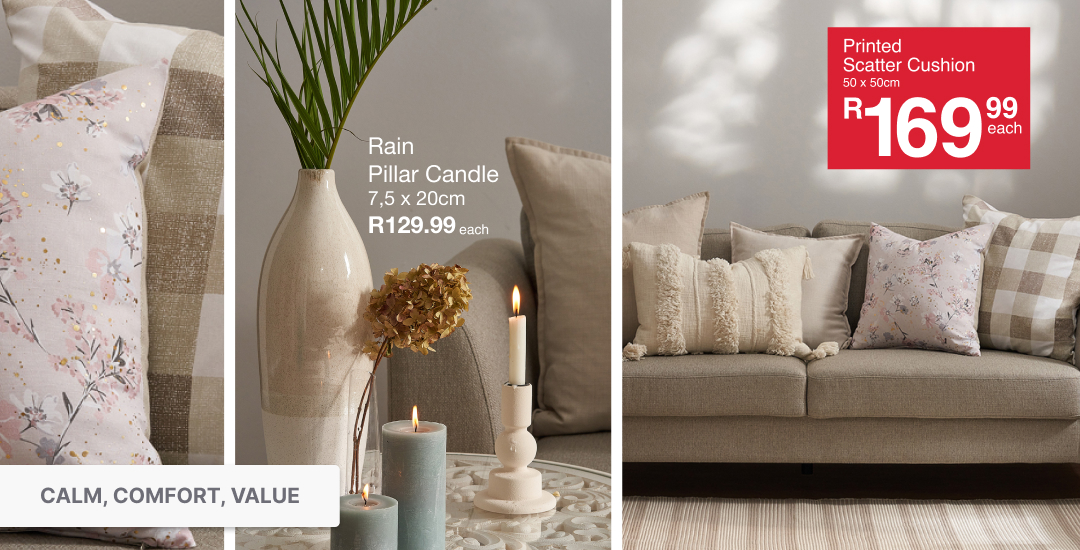 calm, comfort, value lounge collection