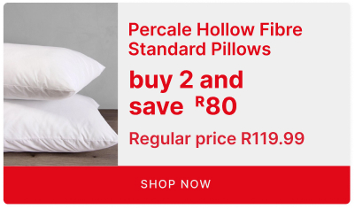 percale pillows promo
