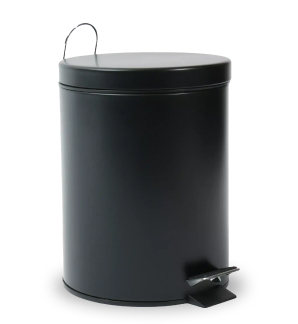 shop Stainless Steel Round Pedal Dustbin