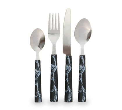 shop 16 Piece Wire Detail Cutlery Set