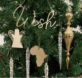 shop chirstmas baubles and tinsel