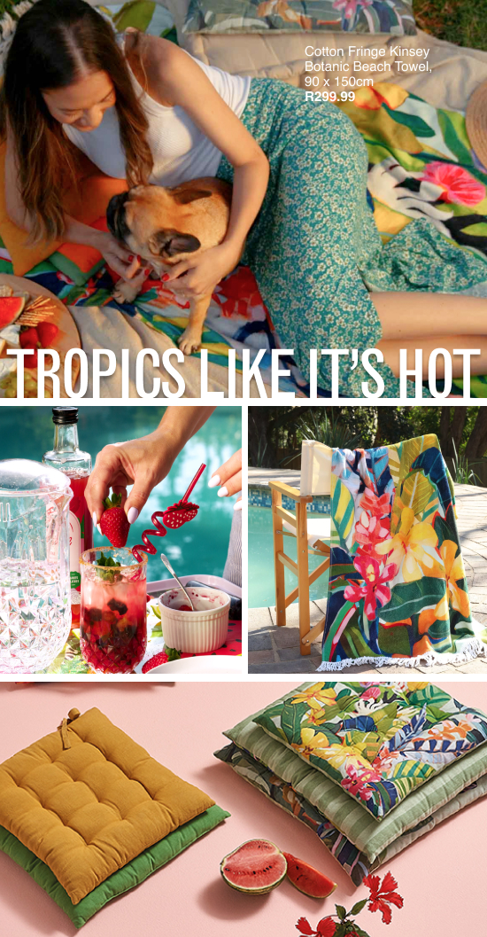 shop tropics like its hot outdoor dining collection