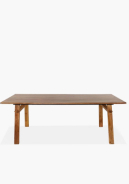 shop promo wooden table