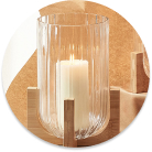 shop candles & candle holders