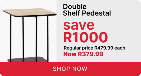 shop double shelf pedestals promo