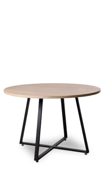 shop round u-leg dining table