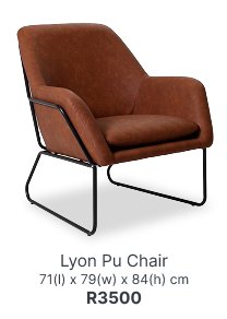 lyon pu chair, shop occasional chairs