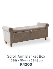 shop scroll arm blanket box, shop storage and blanket boxes