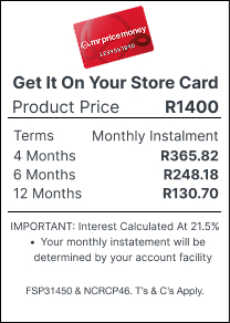 mr price money installment widget, buy the large ladder shelf now over 4, 6 or 12 months