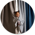 shop curtains and blinds, black out curtains, eyelet or taped curtains