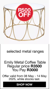 shop selected metal ranges promo