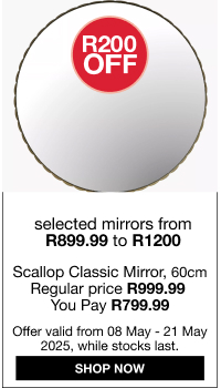 shop selected mirrors promo