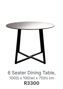 smokey glass 6 seater dining table, shop dining tables