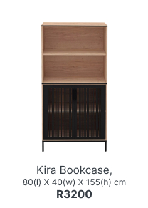 shop kira bookcase, shop bookshelves and shelves