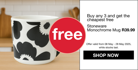 shop monochrome mugs promo