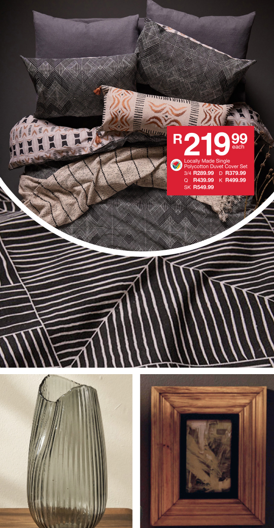 hello comfort is a bedroom collection made to make you feel comfortable. Shop duvet covers, picture frames and wallart