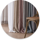 shop curtains and blinds, black out curtains, eyelet or taped curtains