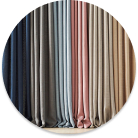 shop curtains and blinds, black out curtains, eyelet or taped curtains