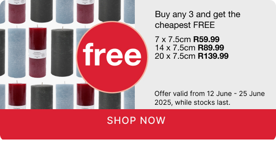 shop candles, shop a candle promotion, buy 4 candles and get the cheapest free