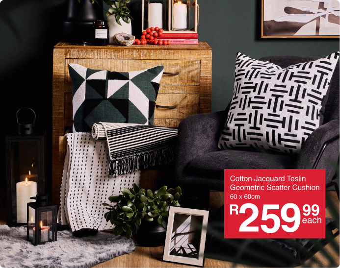 shop everything is better in bold, black decor collection