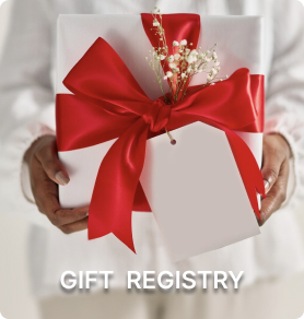 create your own gift registry for your special occasion or find your freinds gift registry and start to spoil them