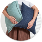 Add a pop of personality with plush cushions and designer covers – comfort meets décor.