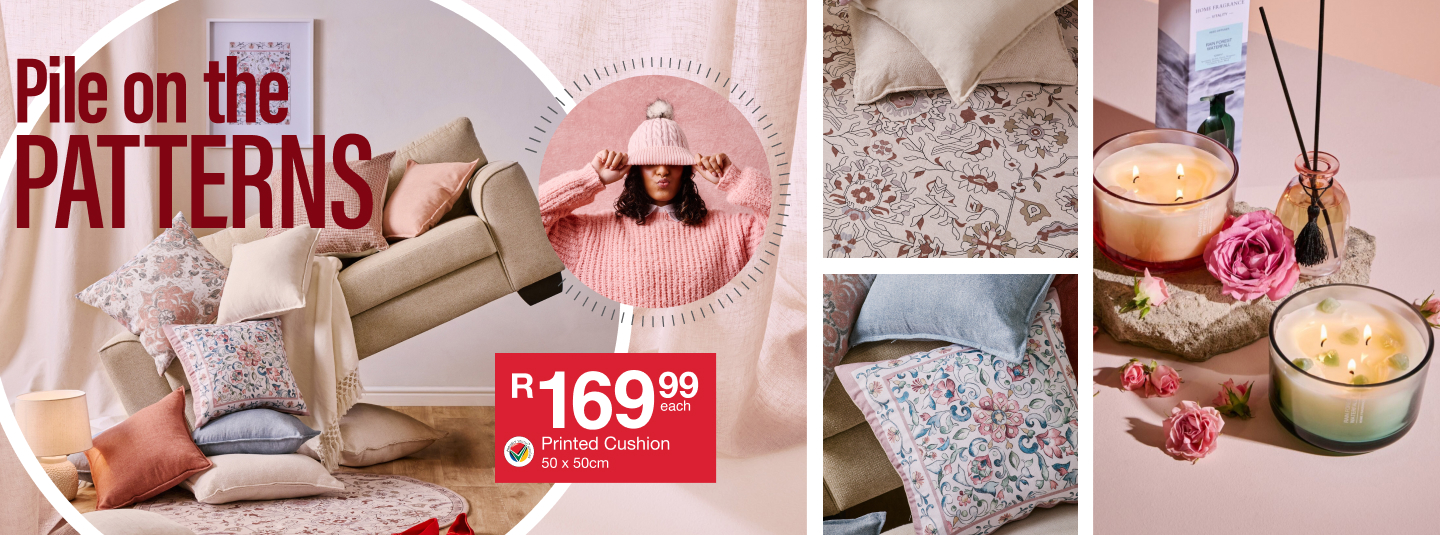 shop pile on patterns, the perfect lounge and living room collection