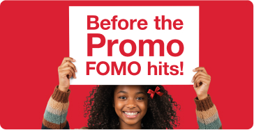 shop promos, this is your sign to go for promo