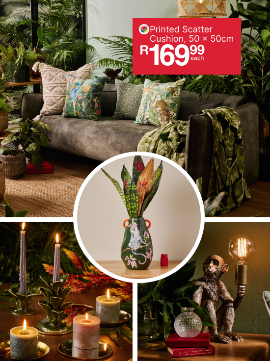 shop bold and botanic, lounge and living room collection that has a floral style