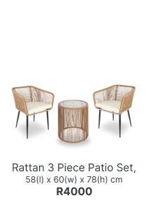 shop rattan 3 piece patio set, shop outdoor patio sets