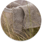 Step onto softness with our absorbent, stylish bath mats – a bathroom essential.