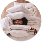 Sleep in luxury with our premium duvet inners and pillows – comfort redefined.