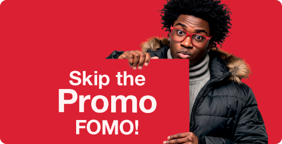 shop promos, this is your sign to go for promo