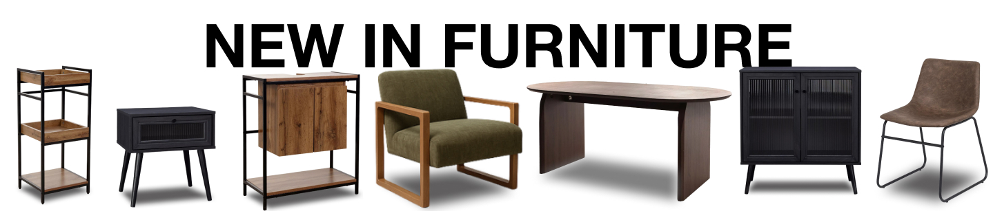 shop new in furniture, shop new clean and modern furniture