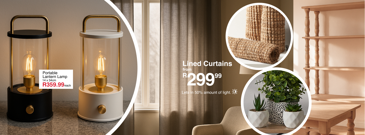 shop style your space is a collection created from multiple homeware categories offered by mr price home