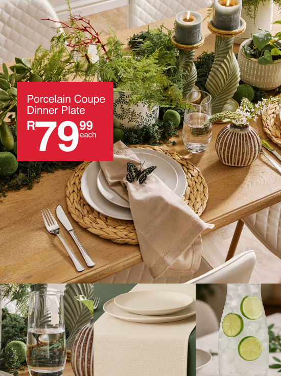 shop style your table is a kitchen and dining collection created by Mr Price Home to decorate your table for your guests