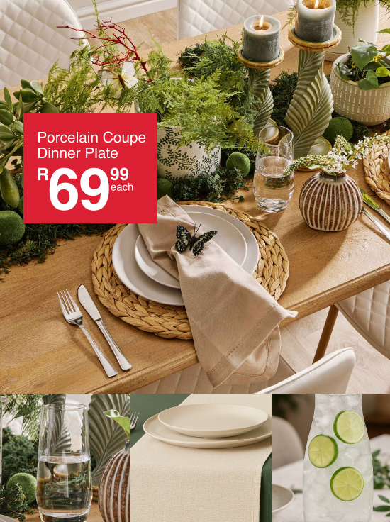 shop style your table is a kitchen and dining collection created by Mr Price Home to decorate your table for your guests