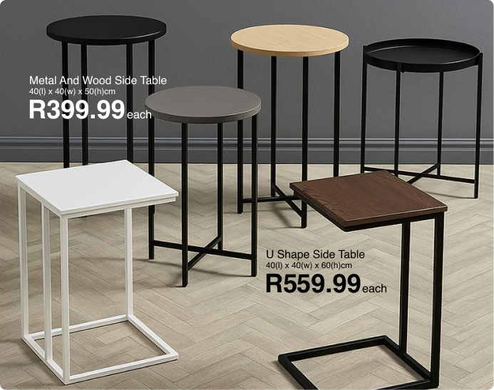 shop furniture under r1000, sho side tables, chairs, kids furniture all for under r1000