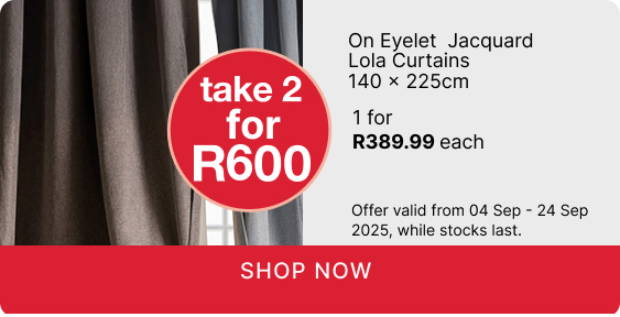 buy 2 eyelet lola curtains and save, curtain promotions